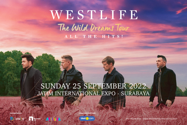 Konser Westlife The Wild Dreams Tour All the Hits (SURABAYA)