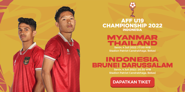 AFF U-19 Championship 2022 - (MYANMAR VS THAILAND & INDONESIA VS BRUNEI DARUSSALAM)