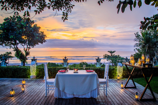 Romantic Dinner at Padma Resort Legian
