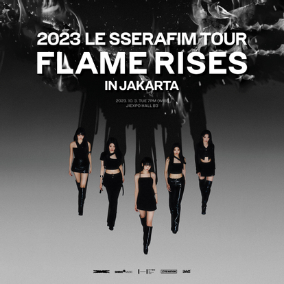 2023 LE SSERAFIM TOUR ‘FLAME RISES’ IN JAKARTA