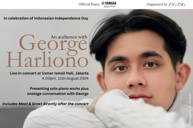 Tiket AN AUDIENCE WITH GEORGE HARLIONO Harga Promo - Tiket.com