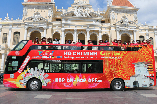 Ho Chi Minh - City Sightseeing Double-Decker Bus Ticket EgKdO4az
