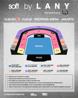 LANY: soft world tour (30 October 2026) - General on Sale foto 2