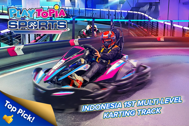 Playtopia Sports Gokart Lippo Mall Puri rvg3pxol