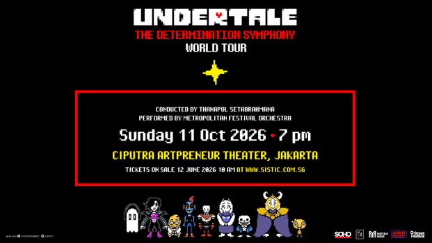 UNDERTALE: The Determination Symphony World Tour - Jakarta foto 1