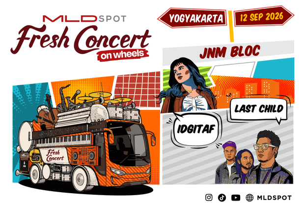 MLDSPOT FRESH CONCERT ON WHEELS - YOGYAKARTA foto 1