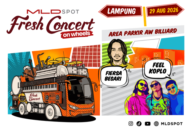 MLDSPOT FRESH CONCERT ON WHEELS - LAMPUNG foto 1