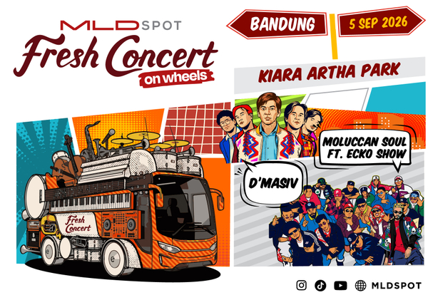 MLDSPOT FRESH CONCERT ON WHEELS - BANDUNG foto 1