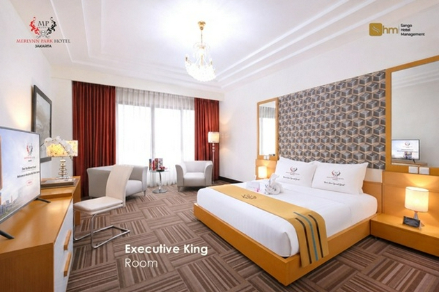 Bedroom 3, Merlynn Park Hotel, Jakarta Pusat