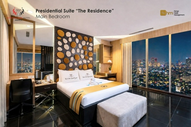 Bedroom 4, Merlynn Park Hotel, Jakarta Pusat