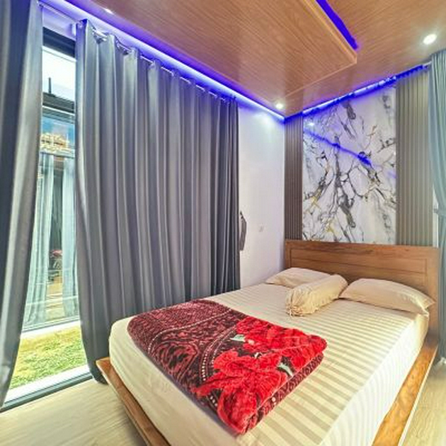 Bedroom 4, Glamping Houseboat By Expert, Karanganyar