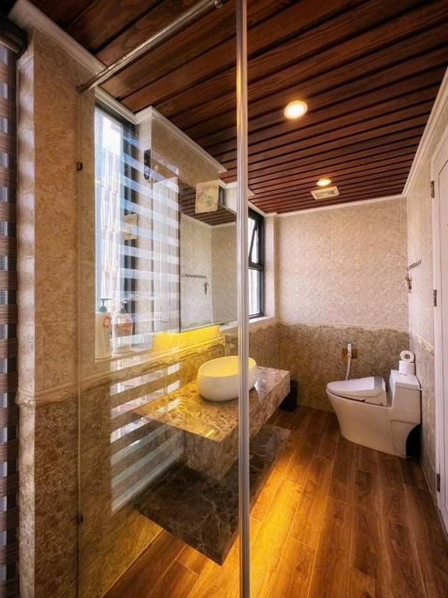 Bathroom 3, 9Trip Stay in Dalat Center Residence - 4 Star Service Apartment, Đà Lạt
