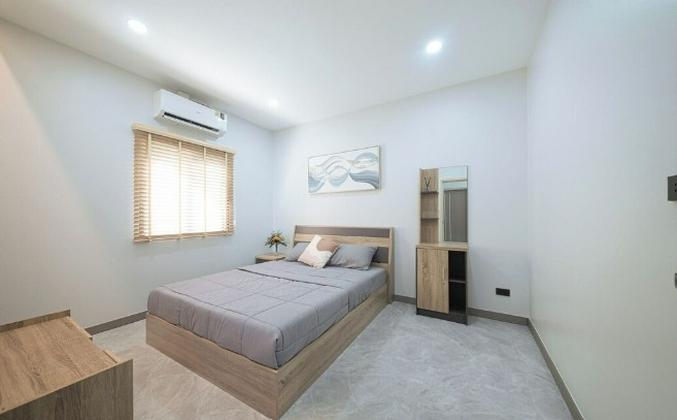 Bedroom 5, Songmee Pool Villa Rayong, K. Nikhom Pattan