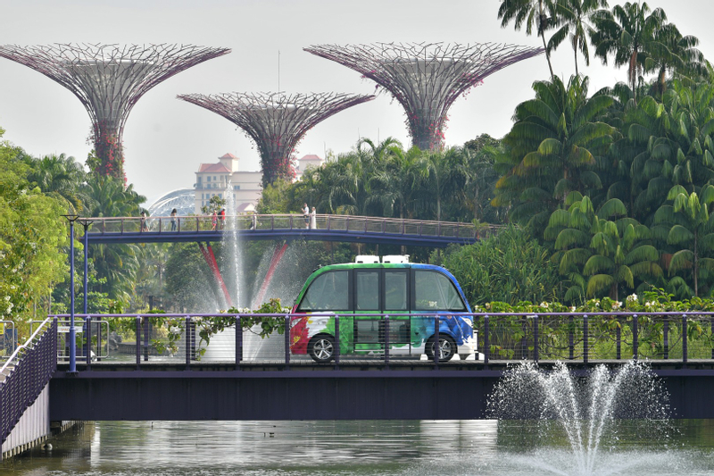 Auto Rider at Gardens by the Bay