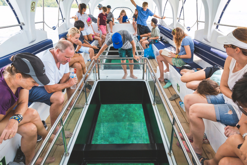 Glass Bottom Boat Sightseeing Tour by AYANA