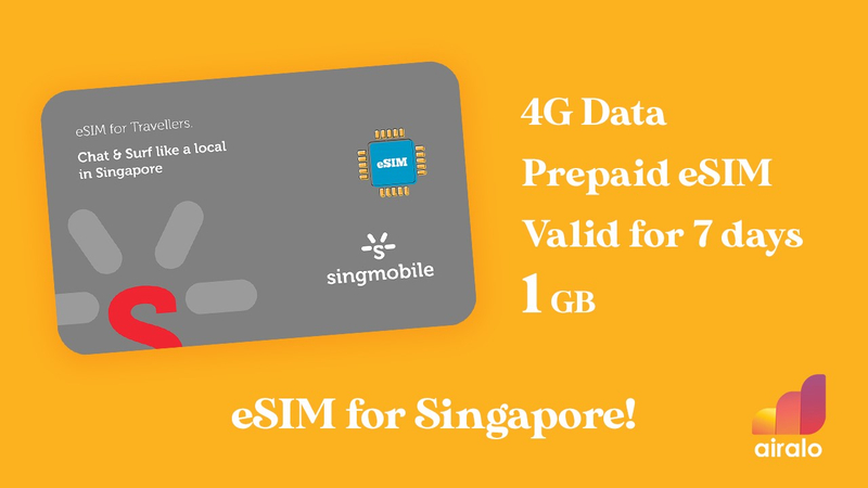 Singapore 4G eSIM