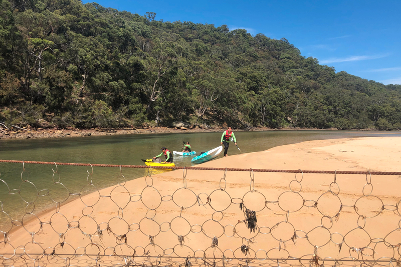 Single Kayak Hire in The Basin, Ku-ring-gai
