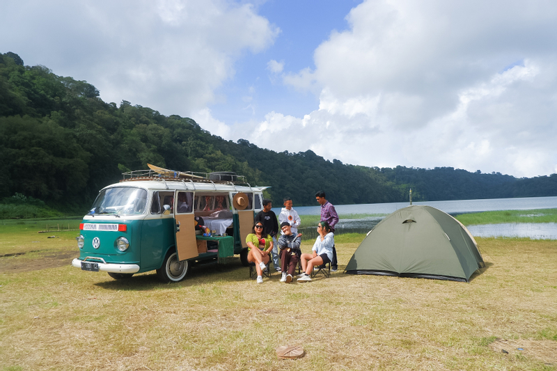 VW Combi Classic Picnic Or Camping Experience in Bali 