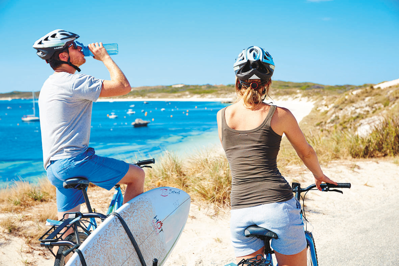 Rottnest Island Ferry, Bike, and Snorkel Experience from Perth