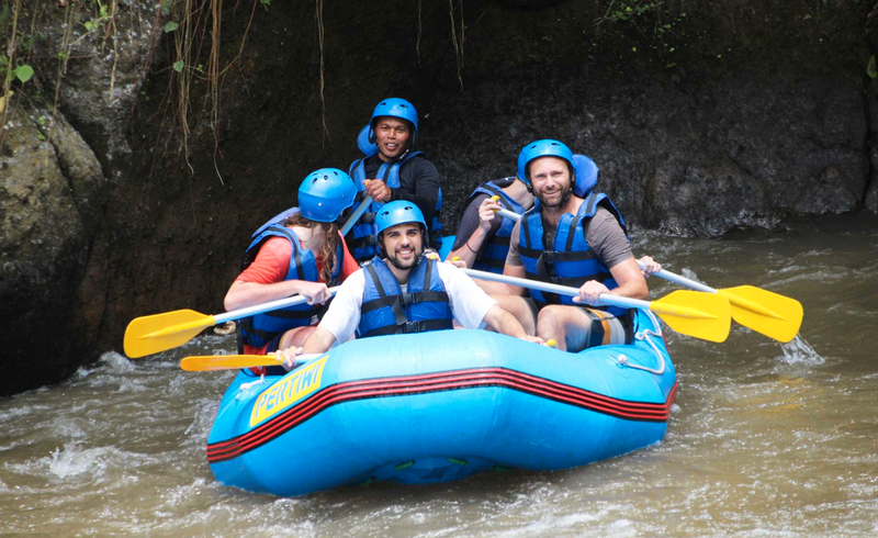 Bali Swing and Ayung River Rafting Adventure