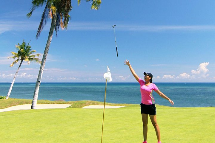 Golfing At Kosaido Lombok Golf Club, Sire Beach O2YKPlbC