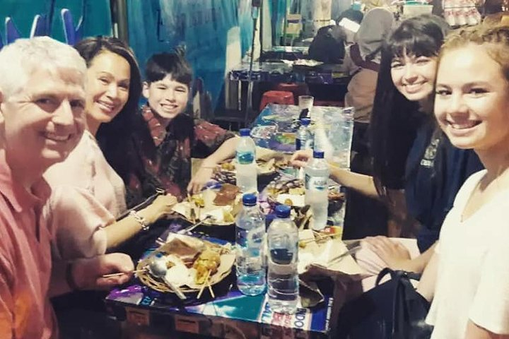 Small-Group Walking and Food Tour by Night in Yogyakarta