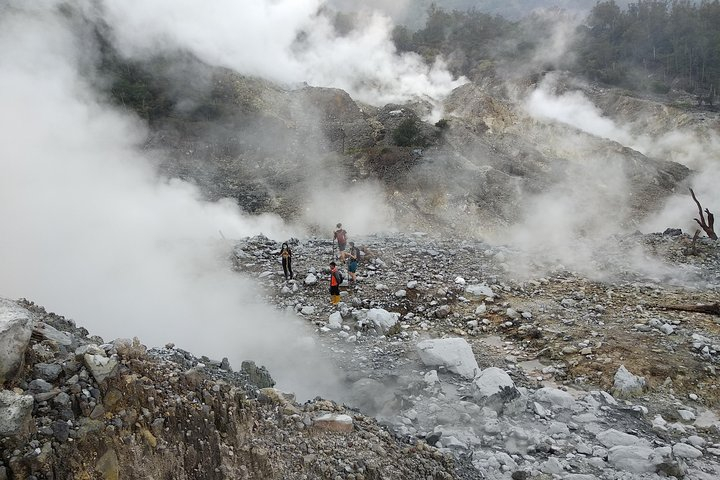 volcano hike and jungle trekking adventure