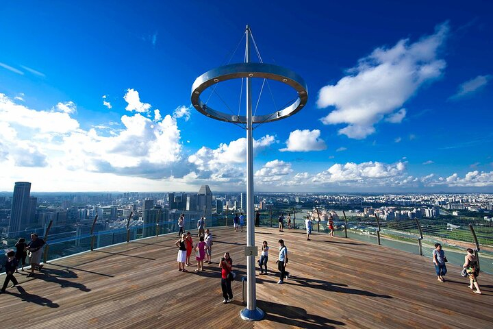 Marina Bay Sands Skypark Observation Deck Admission Ticket & LiHO TEA Milk Tea 