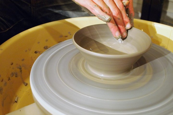 Mansagama-pottery wheel experience- 2023 - Kyoto