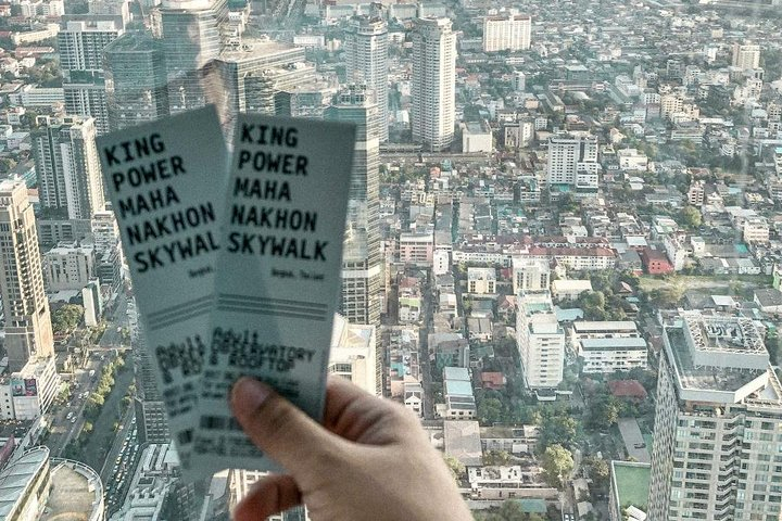 Bangkok King Power MahaNakhon SkyWalk Admission Ticket