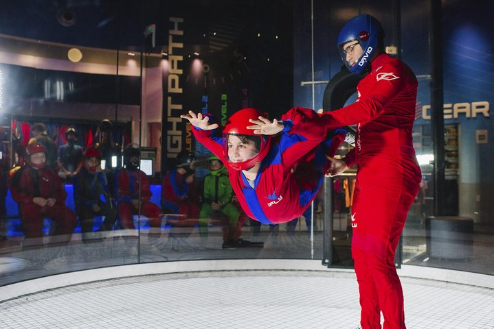 San Antonio Indoor Skydiving Admission with 2 Flights & Personalized Certificate 9dRkVe6N