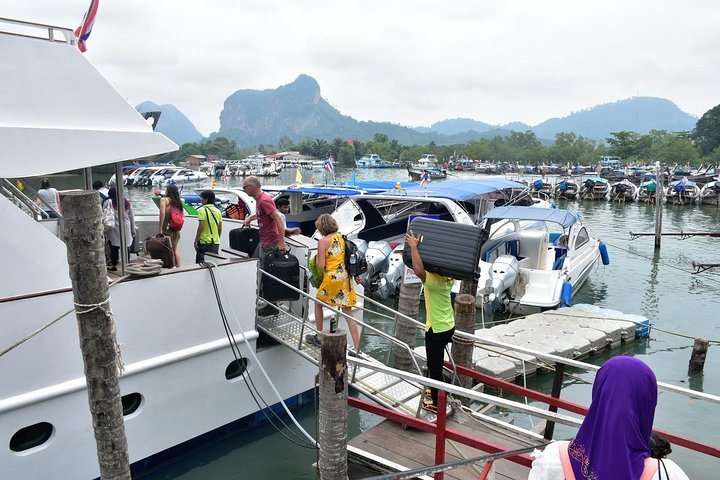 Koh Yao Yai to Ao Nang by Green Planet Speed Boat