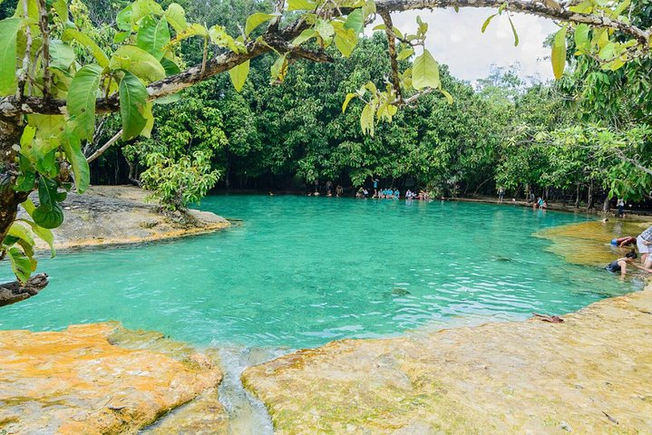 2024 All day Krabi Jungle Tour (Hot Spring Water, Emerald Pool