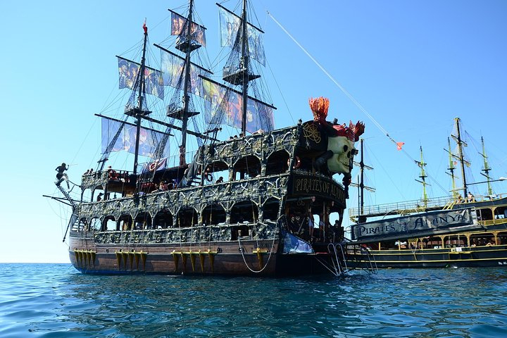 Alanya: Pirates Boat Tour with Lunch and Non-alcoholic Soft Drinks Suvf86JQ