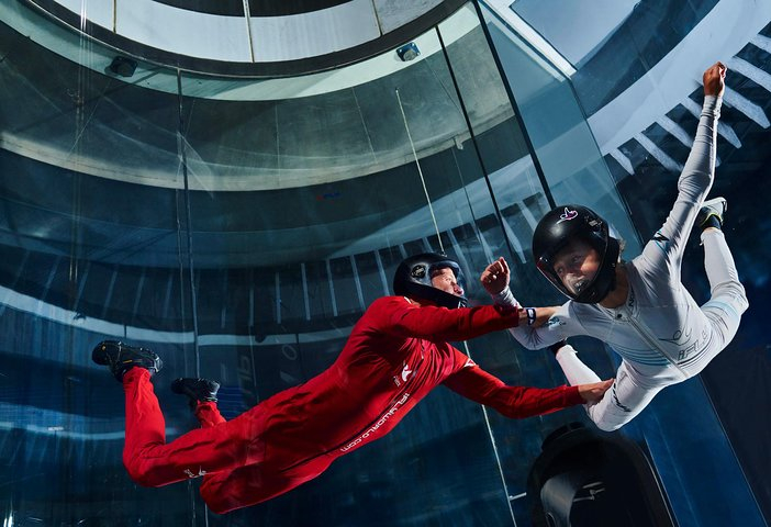 Charlotte Indoor Skydiving Experience with 2 Flights & Personalized Certificate RG3TOrRL