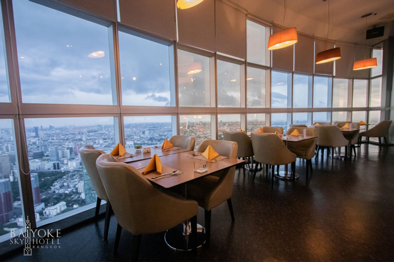 Baiyoke Sky Hotel 82nd Floor Crystal Grill Buffet with Observation Deck Admission in Bangkok