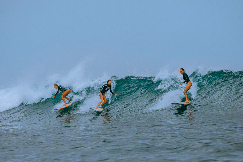 Surfing Lesson in Seminyak Bali by Nuna Surfing School