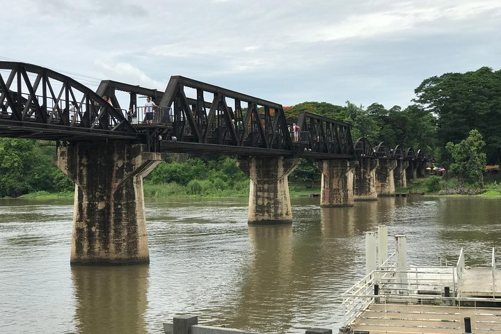 Kanchanaburi Death Railway + River Kwai Bridge + River Tour