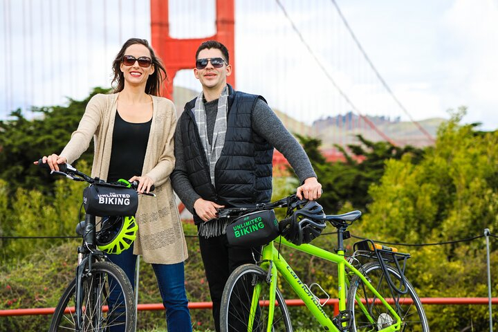 Golden Gate Bridge Bike Rental with Sausalito Ferry Return b4XqS8v2