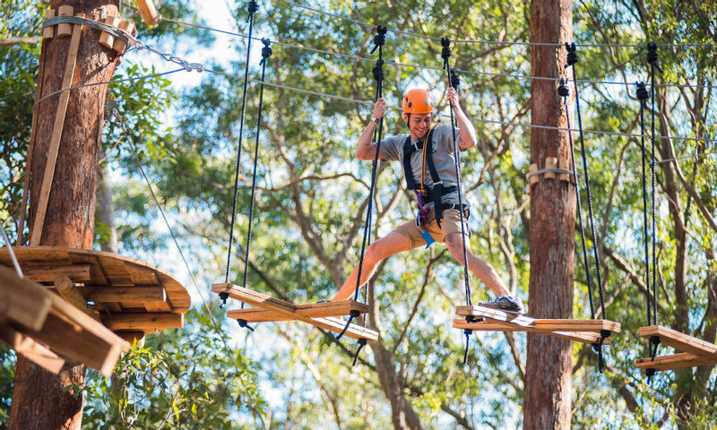 Tiket TreeTop Adventure Park Central Coast - 2.5 Hours Harga Promo ...