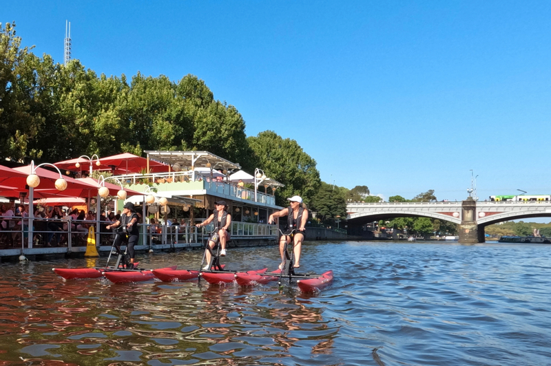 Tiket Yarra River Waterbike Experience in Melbourne Harga Promo