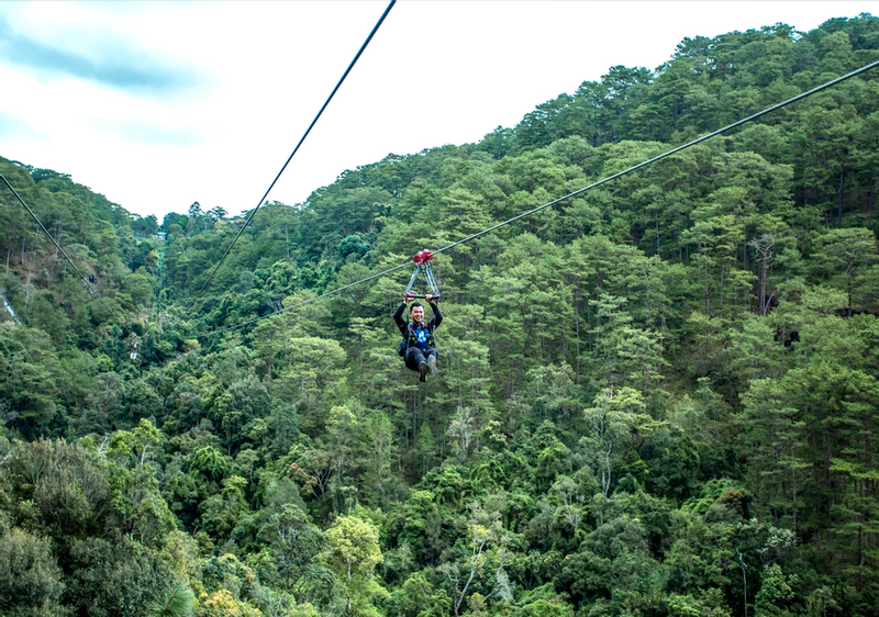 Zipline Experience at Datanla Waterfall OScDqqvk