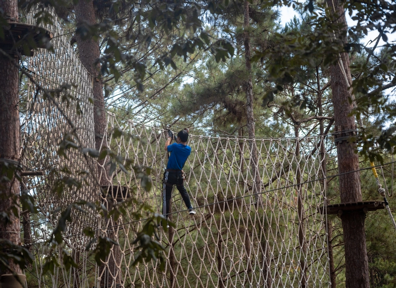 High Rope Course Adventure at Datanla Waterfall APBxlBuS