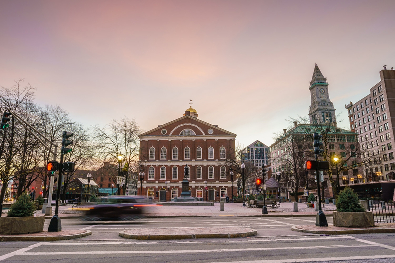 Boston Freedom Trail Audio Guided Trip (with Chinese Language) GTS44ycS