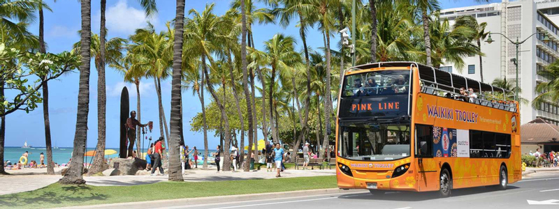 Waikiki Trolley Pass in Hawaii P2Fg5MLD