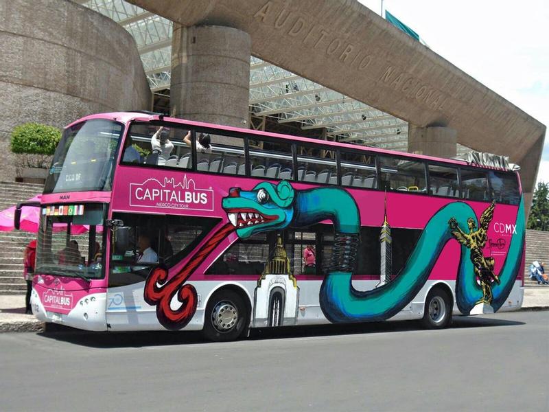 Capital Bus Hop on Hop off Mexico City Tour qXpummjj