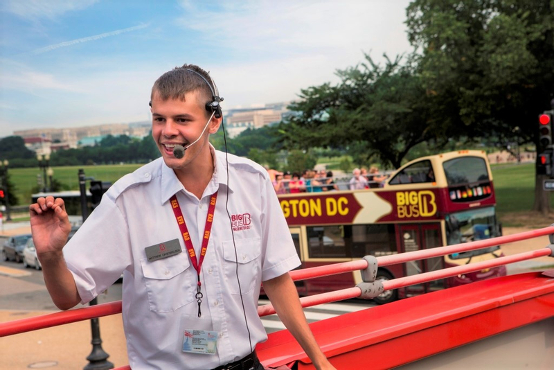 Washington DC Big Bus Hop-On Hop-Off Tours (Open-Top) KUHA6kqu