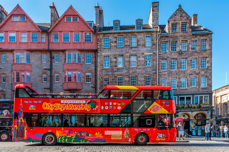 Edinburgh Hop-On Hop-Off City Sightseeing Bus Pass BEvt3AdY