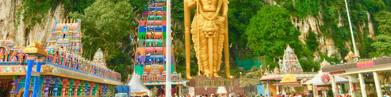 Batu Caves, Selayang Hot Spring & Kanching Waterfalls Half Day Tour HHtX3Fry
