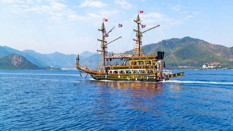 Antalya Kemer Marina Full-Day Small Group Pirate Boat Trip RYkBaoFV